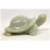 Image 2 : Chinese Carved Green Jade Turtle