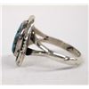 Image 2 : Native American Navajo Sterling Turquoise Ring, 7