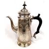 Image 1 : Electroplated Nickle Silver Hand Chased Coffee Pot