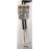 Image 1 : Native American Sterling Chip Inlay Bolo Tie