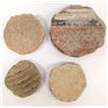 Image 1 : Collection of Prehistoric Pottery Gaming Pieces