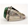 Image 2 : Navajo Sterling Silver Turquoise Ring, Size 9.5