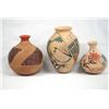 Image 1 : 3 Mexican Mata Ortiz Polychrome Jars