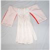 Image 1 : Chinese Red & White Silk Kimono