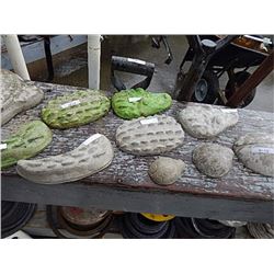 CONCRETE - GATOR - SMALL - 3 PC - UN-PAINTED