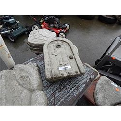 CONCRETE - FAIRY DOOR - ROUND TOP - 1
