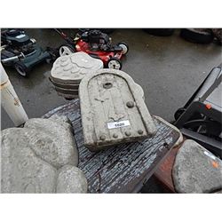 CONCRETE - FAIRY DOOR - ROUND TOP - 1