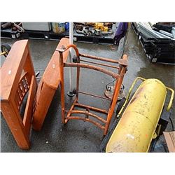 BARREL DOLLY - ORANGE
