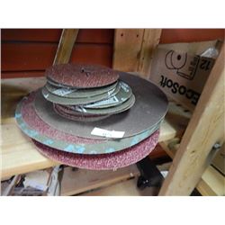 SANDING DISKS - 4" & 9" ASSORTED