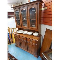 CHINA CABINET / SIDE BOARD - 2 PC
