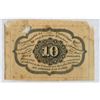 Image 1 : 10cent Fractional Currency from 1862