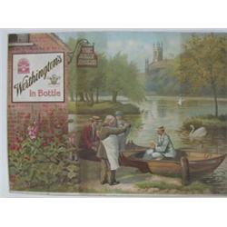 BREWERY ADVERTISING EPHEMERA, late 19th/early 20th Century, 'Worthington's India Pale Ale', chrom...
