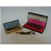 Image 1 : A BOXED CONWAY STEWART MARBLED PEN/PENCIL SET, a boxed Parker three piece pen/pencil set, a Parke...