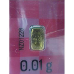 2 x .995 Fine Gold "Turkish Mint" Bars