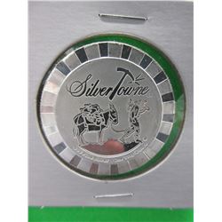 .999 Fine Silver "Stackable" Silver Towne Round