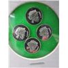 Image 1 : 4 x .999 Fine Silver "Slave Queen" Rounds - Rare