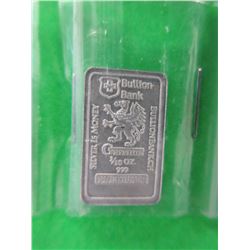 2 x .999 Fine Silver "Swiss Bullion Bank" Bars