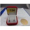 Image 2 : New - Amethyst & Diamond Lever Back Earrings