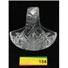 Image 1 : Bohemian Crystal handled basket