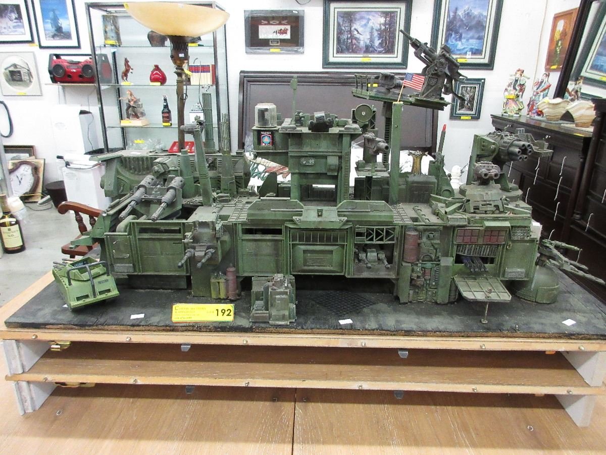 GI Joe battle station model used