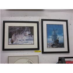 2 Framed prints