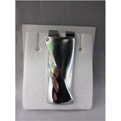 Mans New Colibri Money Clip set with 2 Diamonds