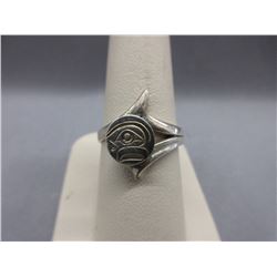 First Nations motif Sterling Silver Ring