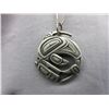 Image 1 : First Nations motif Pewter Pendant