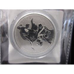 2016 Canadian $20 Silver coin Batman vs Superman