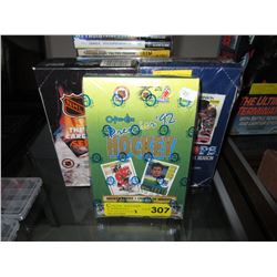3 Sealed boxes of sports trading cards
