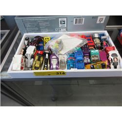 40 Hot Wheels vehicles - no packaging
