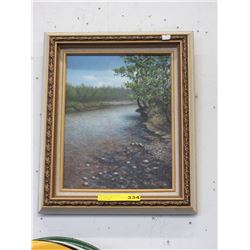 R. Janzen paint on board