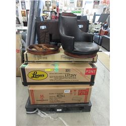 Skid of furniture parts & more