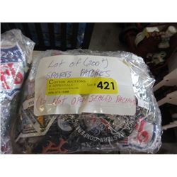 Lot of 200 + New sports patches