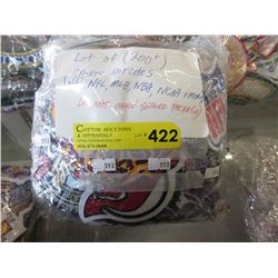 Lot of 200 + New sports patches
