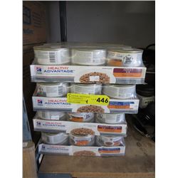 4 Cases of "Healthy Advantage" cat food