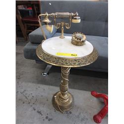 Vintage telephone table