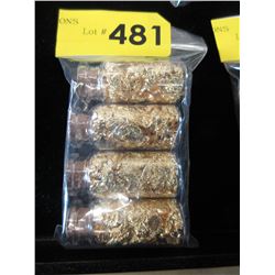 4 Vials of gold leaf
