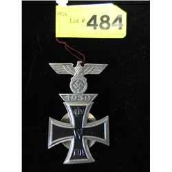 Iron Cross 1914 1st Class With 1939 Eagle Clasp