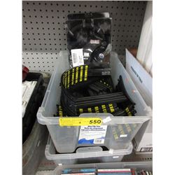 Slot car track & Oilers headphones - used