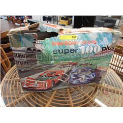 Vintage 1:32 scale Road Race set
