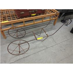 Metal yard ornament - used