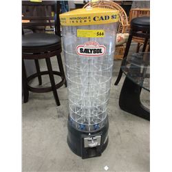 Coin operated dispensing machine