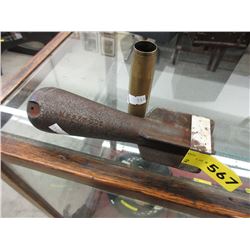 Shell casing & bomb - inert