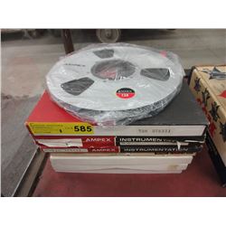 8 Instrumentation tapes - used