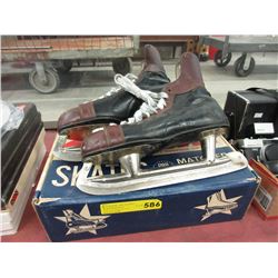 Pair of vintage CCM ice skates -men's size 9