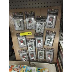 12 NFL Figurines