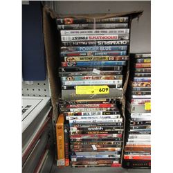 37 DVD movies - used