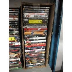 36 DVD movies - used