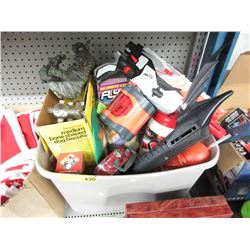Tote of toys & games